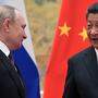Der russische Präsident Wladimir Putin ist am Freitag zu einem Besuch in Chinas Hauptstadt Peking eingetroffe