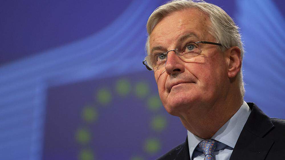 EU-Chefverhandler Michel Barnier: Neuer Verhandlungsvorschlag auf mehr als 400 Seiten