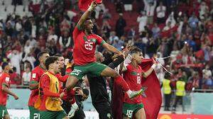 Marokkos Team jubelt und meint: &quot;Unser Erfolg ist kein Wunder!&quot;