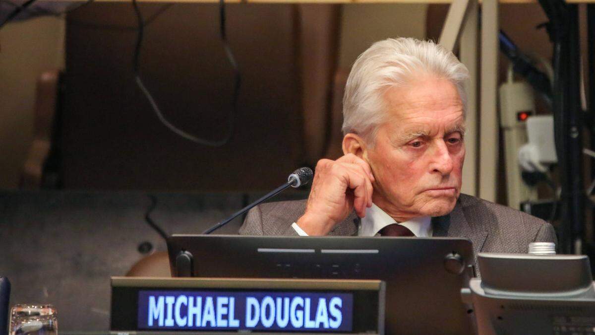 Michael Douglas ist Schauspieler und UN-Friedensbotschafter