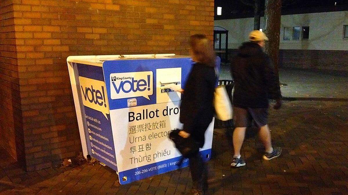 Wählen an der Straßenecke – im Bundesstaat Washington stärkt das die Wahlbeteiligung