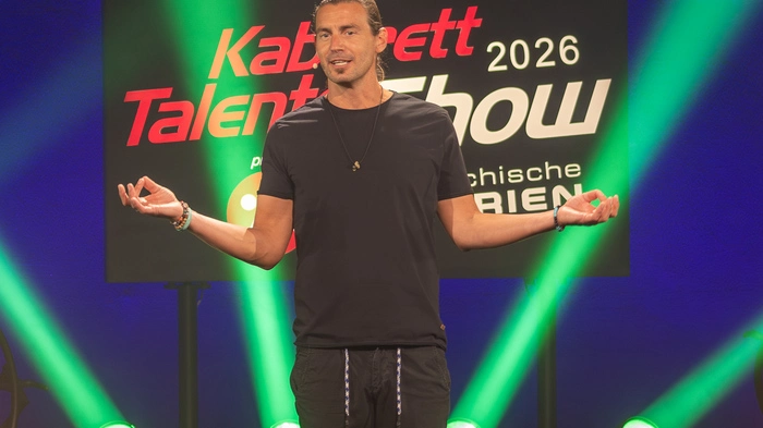 Andreas Schlintl überzeugte bei der Kabarett-Talente-Show im Mirage Wien