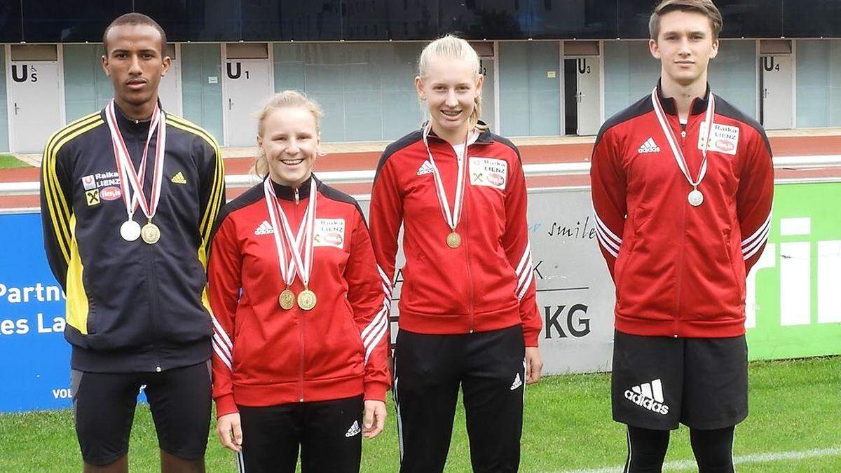 Ahmed-Ismail Mahamud, Katharina Kollreider, Selina Trojer, Michal Konoplyanyk