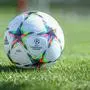 SALZBURG,AUSTRIA,05.SEP.22 - SOCCER - UEFA Champions League, Red Bull Salzburg vs AC Milan, training. Image shows a feature of the matchball.
Photo: GEPA pictures/ David Geieregger