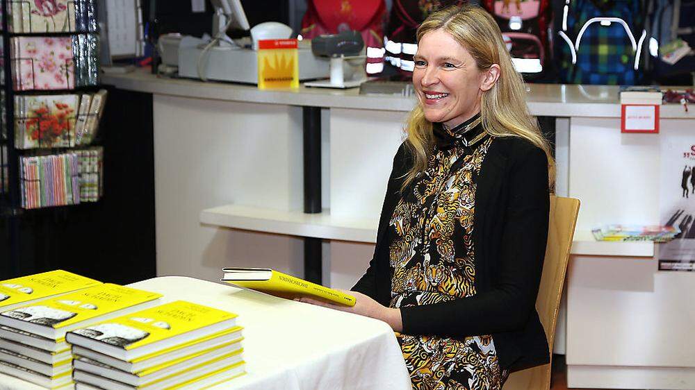Iris Zachenhofer gastiert heute mit ihrem neuen Buch in der Buchhandlung Haas in Weiz