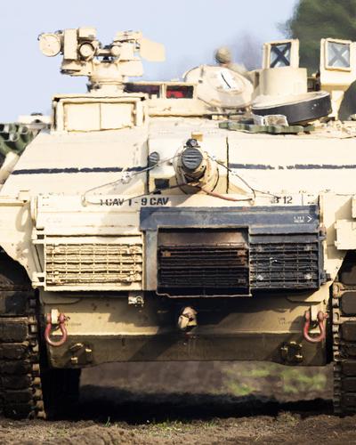 Zwei Männer sollen für Russland unter anderem eine Einrichtung der US-Armee ausspioniert haben, auf dem ukrainische Soldaten an Abrams-Kampfpanzern ausgebildet werden