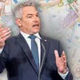 Das Thema Bargeld sei den Menschen wichtig, sagt Nehammer