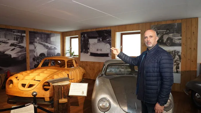 Begleiten Sie uns auf dem Rundgang durch das Gmündner Porschemuseum!