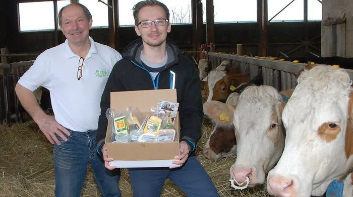 Der besten Idee winkt ein Jahrespaket Milchprodukte vom Milchhof Wurzinger in Fehring
