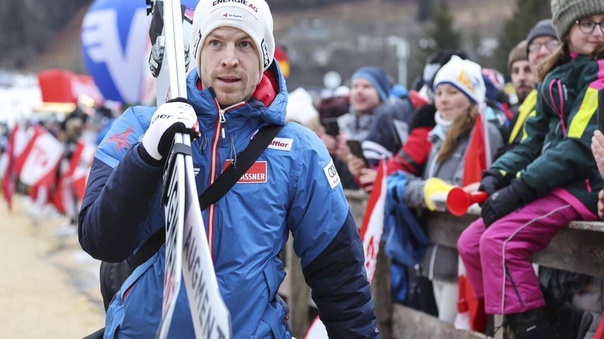 Michael Hayböck fühlt sich am Kulm pudelwohl