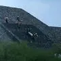 Der Täter eröffnete auf der Mondpyramide das Feuer und tötete eine Touristin