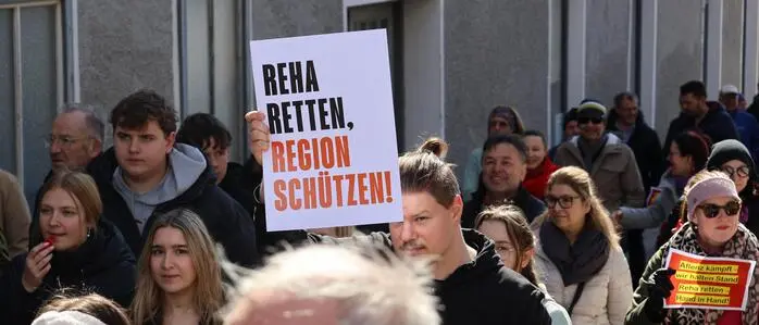 An einer Solidaritätsbekundung vor Ostern nahmen rund 1500 Personen teil