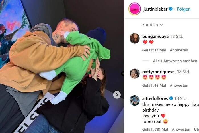 Screenshot Instagram/@justinbieber
