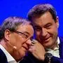Markus Söder oder Armin Laschet? Der CSU-Chef will die Entscheidung über die Kanzlerfrage erst am Ende der Woche abschließend klären 