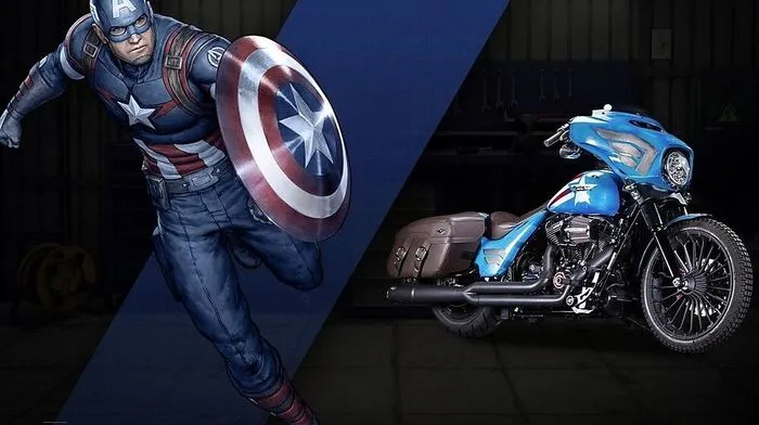 Eigentlich wollten Harley-Davidson und der Comicverlag Marvel ja nur ein Bike zum 75sten Geburtstag von Captain America entwerfen. Aber weil sie gerade so schön dabei waren, sind am Ende mehr als 25 Custom-Motorräder für Superhelden oder Superbösewichte draus geworden.