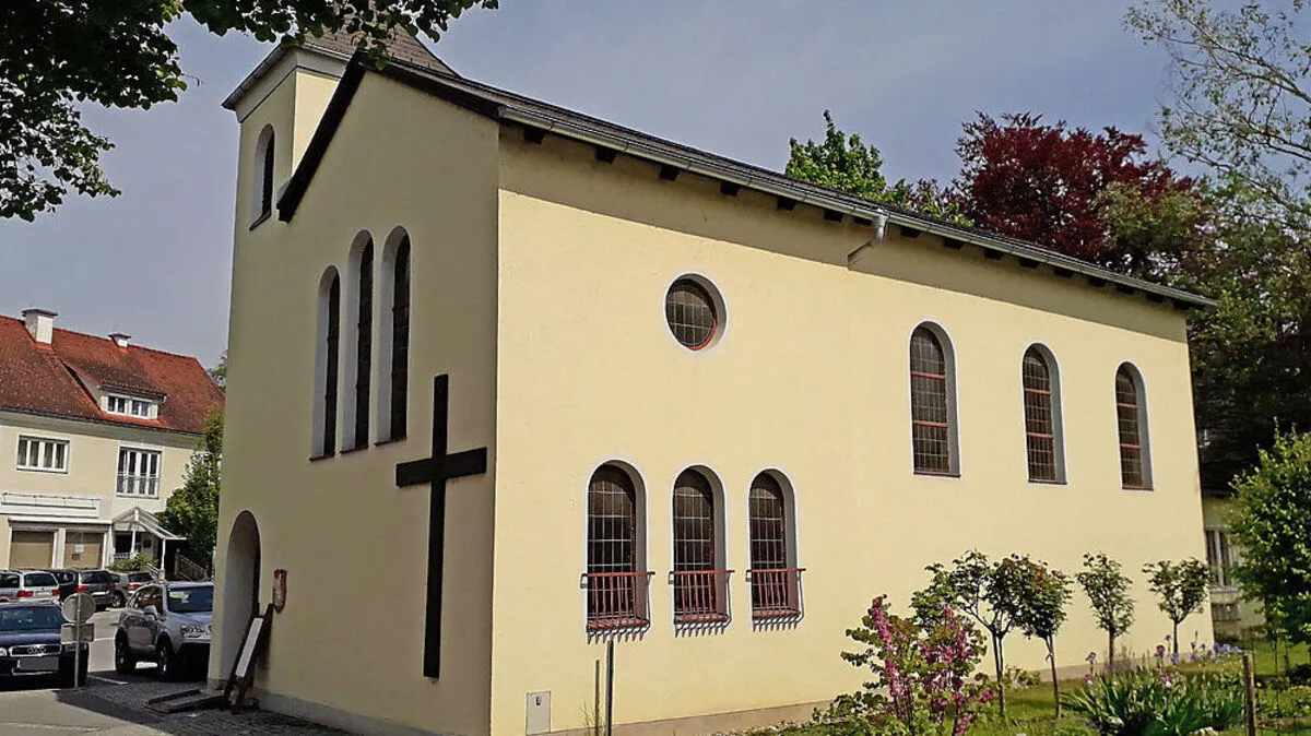 Die Gustav-Adolf-Kirche der evangelischen Gemeinde in Weiz