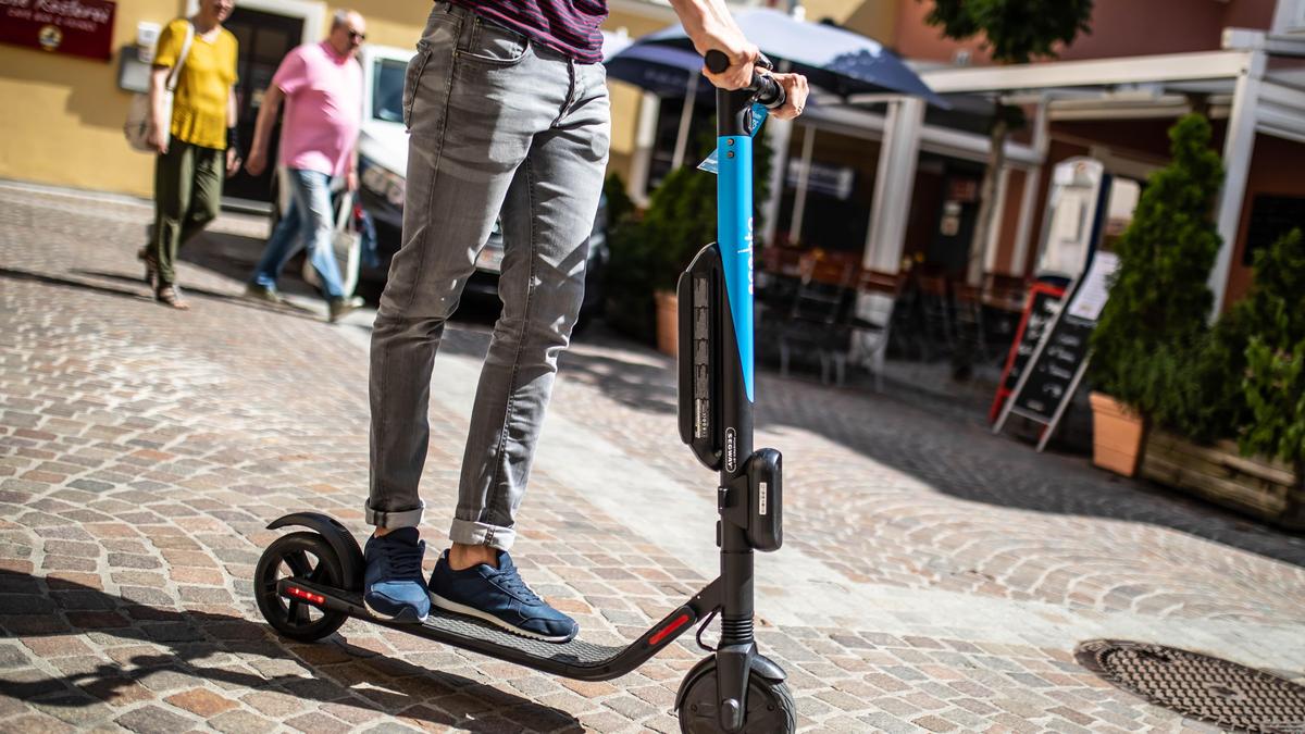 Unfall mit E-Scooter 