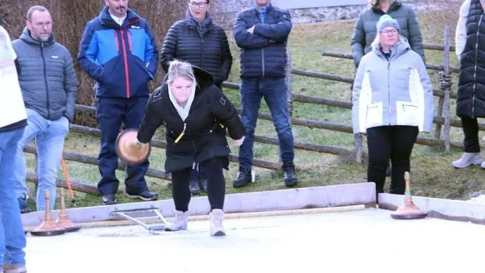 Hoch her geht es alljährlich bei den Dorfmeisterschaften in Salla in der Gemeinde Maria Lankowitz. 
