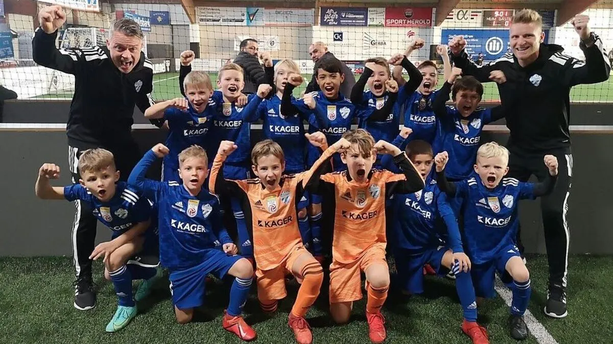 Die U9 mit Christian Herbst (links) und Thomas Unger (rechts)