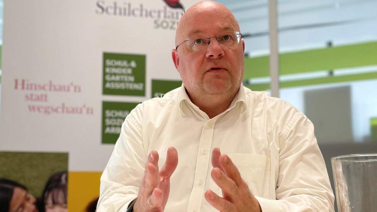 Georg Aulinger im Interview mit der Kleinen Zeitung