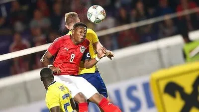 SOCCER - AUT vs SWE, test match