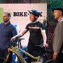 Michael Friesenbichler (li), Markus Preiss und Mario Kraussler stellten die iBike-Box vor