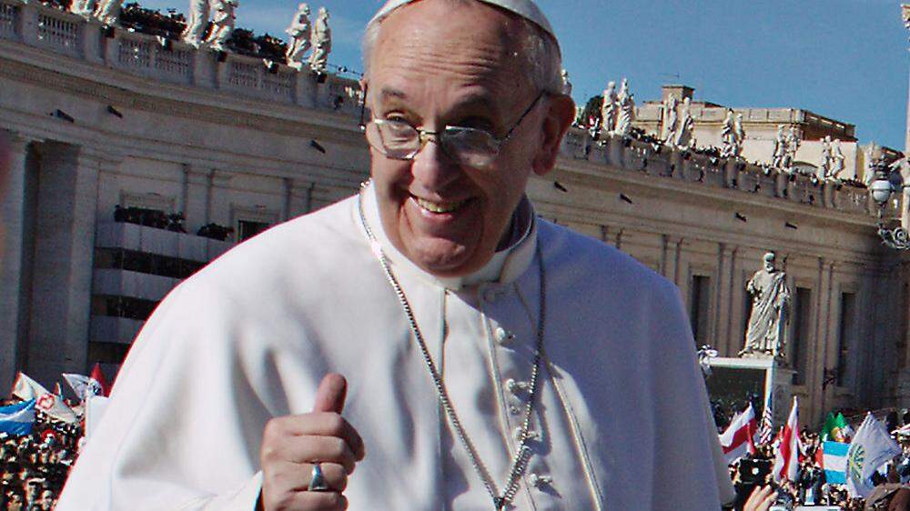 Papst Franziskus ging unter die Schauspieler