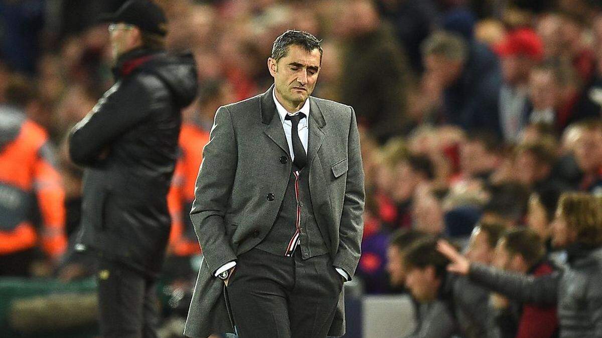 Die Tage von Ernesto Valverde beim FC Barcelona sind gezählt