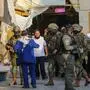 Israelische Siedler in Hebron werden von der Armee beschützt