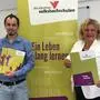 Mathias Kuchernig von der Volkshochschule Wolfsberg und Beate Gfrerer, Geschäftsführerin der Volkshochschule Kärnten