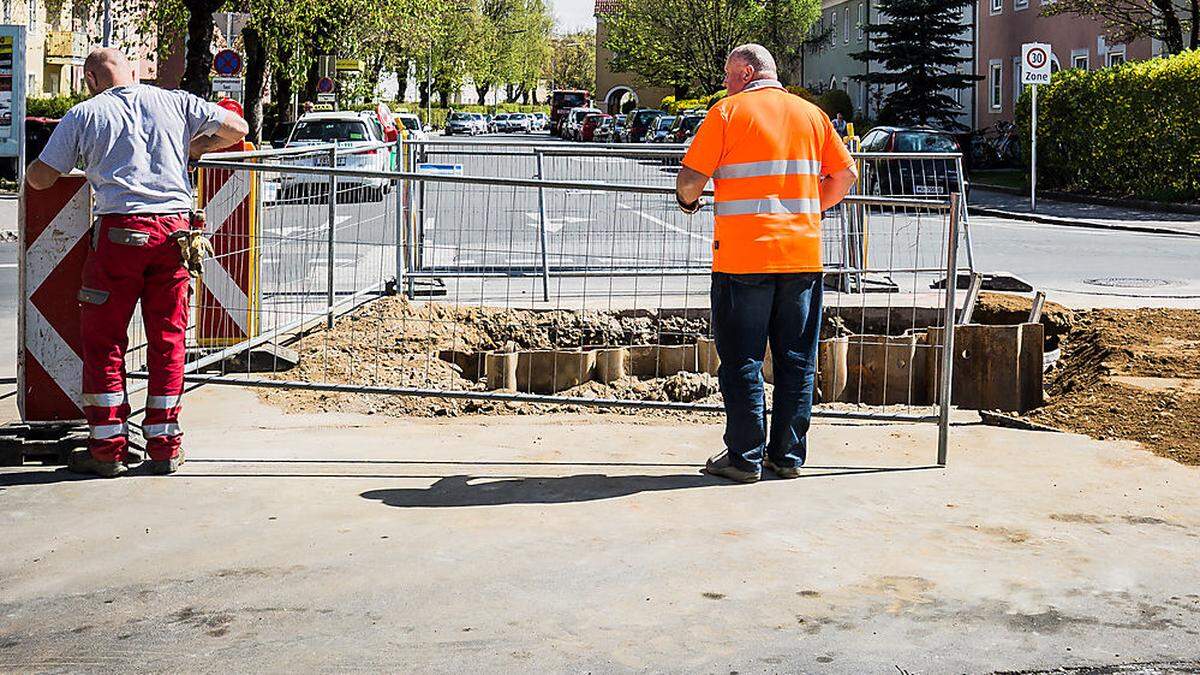 In Klagenfurt wird wieder mehr gebaut