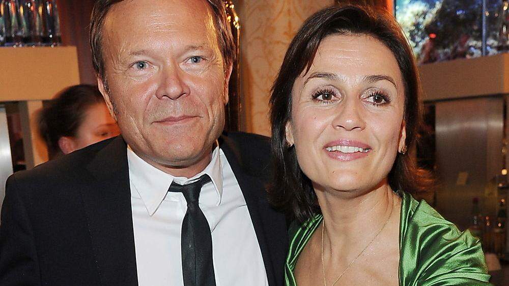 Sandra Maischberger (53) mit Ehemann Jan Kerhart 