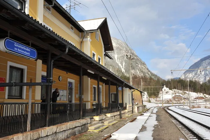 Bahnhof Gstatterboden im Nationalpark