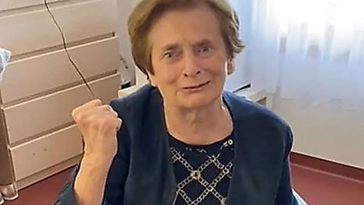 Hedwig Melcher ist die Erste, die in einem Kärntner Pflegeheim gegen Corona geimpft wird