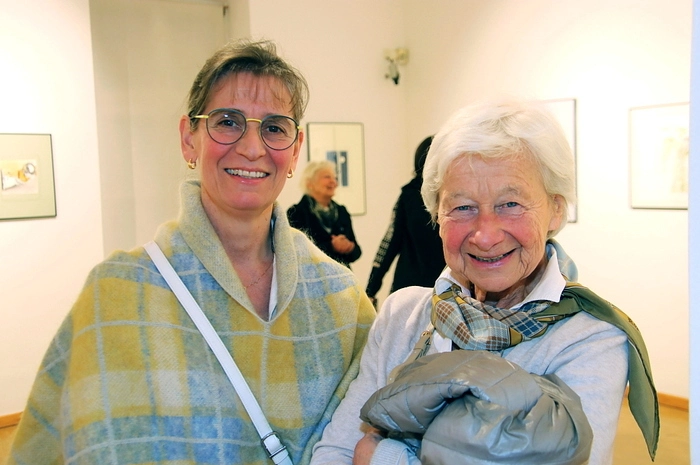 Der Andrang zur Vernissage war enorm, gute Stehplätze waren gefragt.