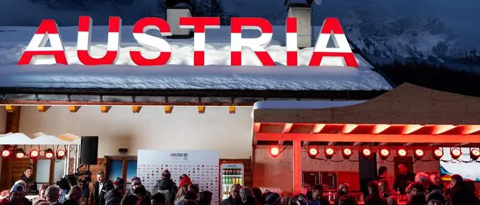 Mitunter fordernd: Der Heimweg vom Österreich-Haus nach Toblach