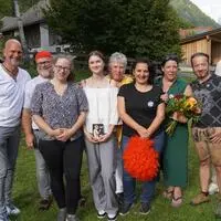 Udo Wenders, Heinz Wegscheider, Anna Wegscheider, Julia Walder, Monika Wegscheider, Corinna Hackl, Marina Edith Winkler, Michael „Buzgi“ Buchacher und Fritz Strobl