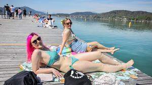 Am Samstag startete das Strandbad Klagenfurt frühzeitig in die Badesaison