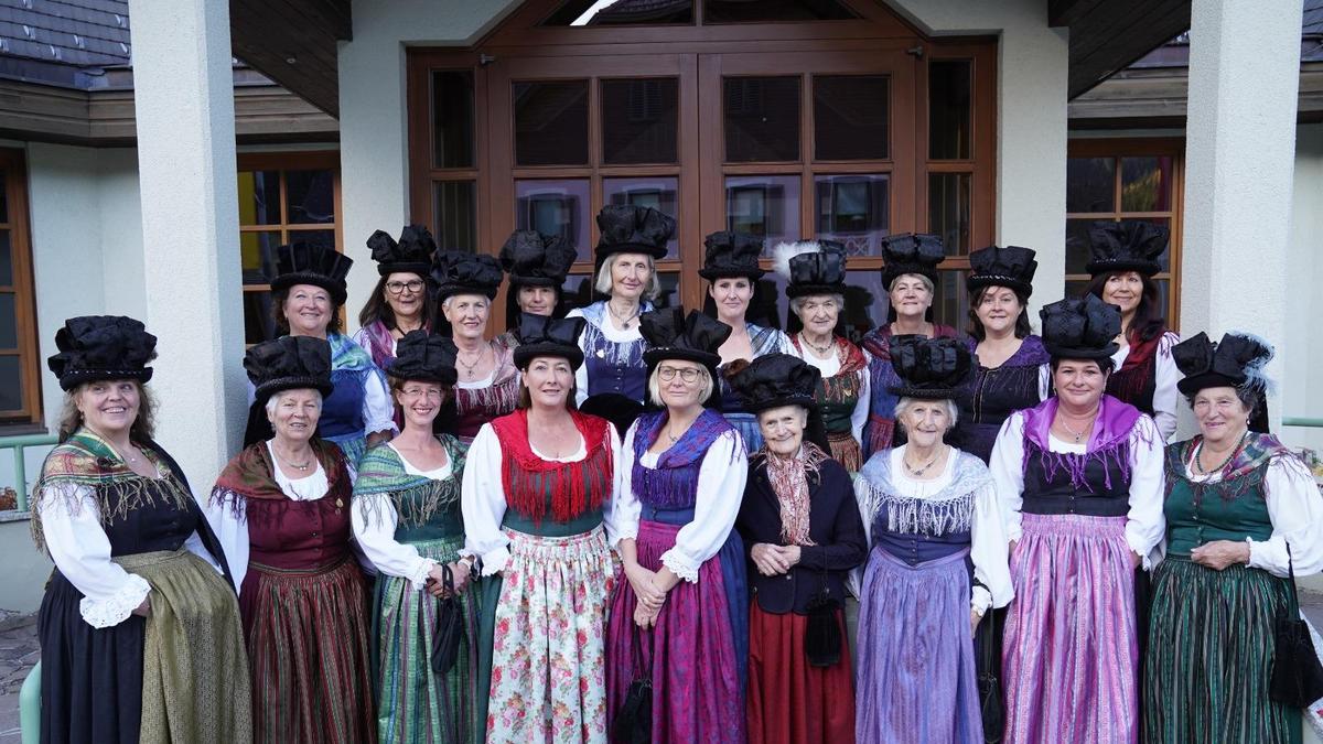 Die Bänderhuttrachtengruppe Gnesau feiert am Wochenende das 40-Jahr-Jubiläum