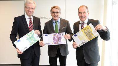 Pro Bargeld: Gerhard Fabisch, Josef Herk, Martin Schaller