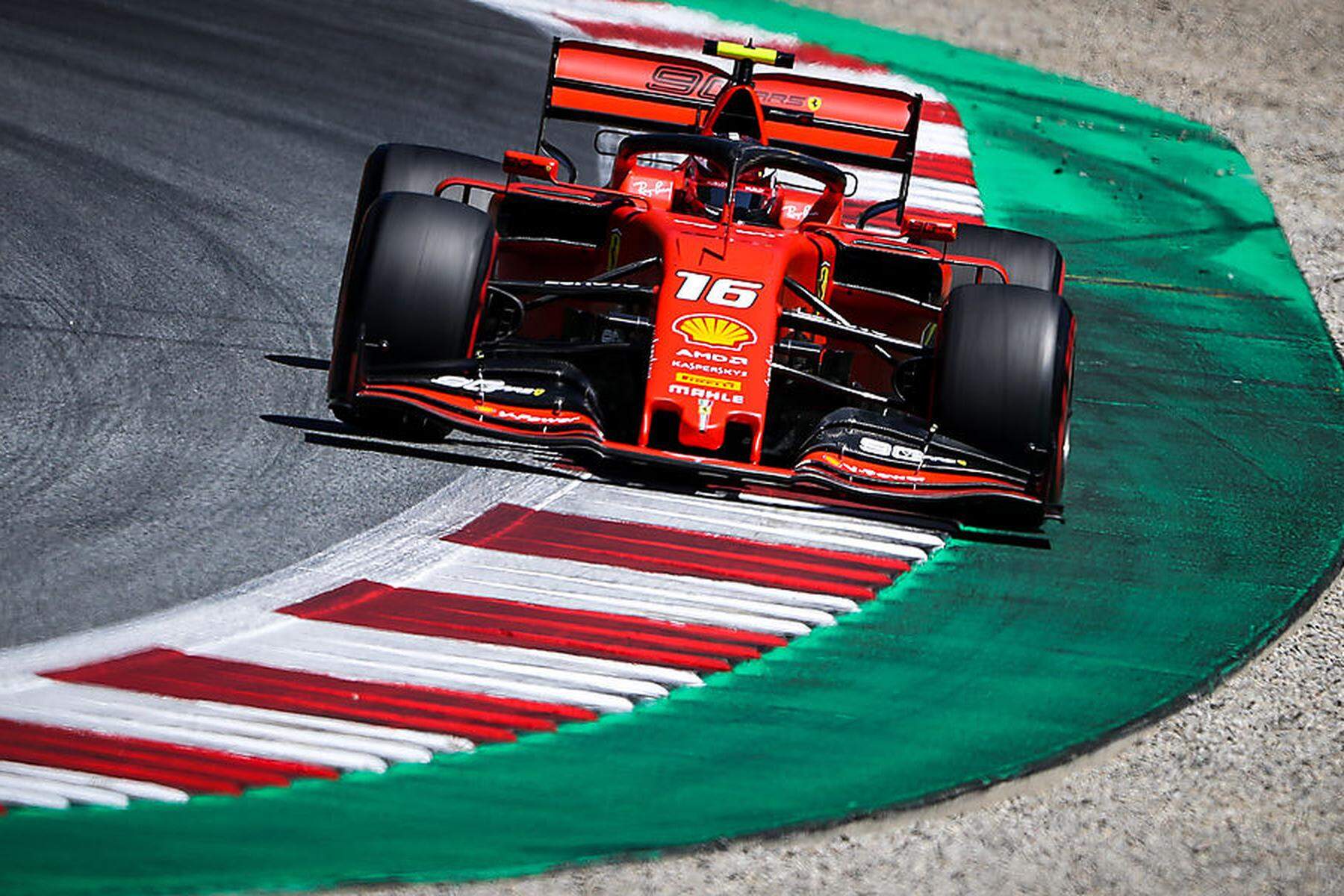 Formel 1 in Spielberg Leclerc mit Streckenrekord, Räikkönen zeigt Hamilton Mittelfinger