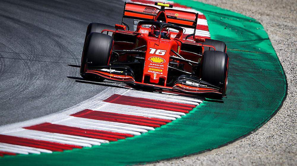 Charles Leclerc schnappte sich am Red Bull Ring die Pole-Position