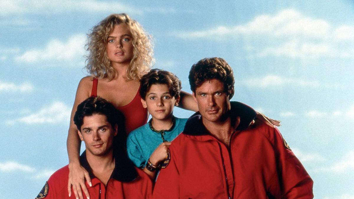 Jeremy Jackson (Mitte) war zehn Jahre alt, als er zum „Baywatch“-Cast stieß