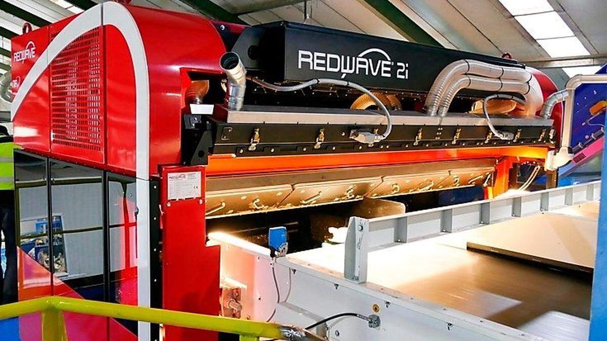 Hightech-Sortiermaschine von Redwave