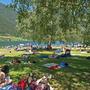 Beim Strandbad Knaller am Weißensee freut man sich wieder über Tagesgäste