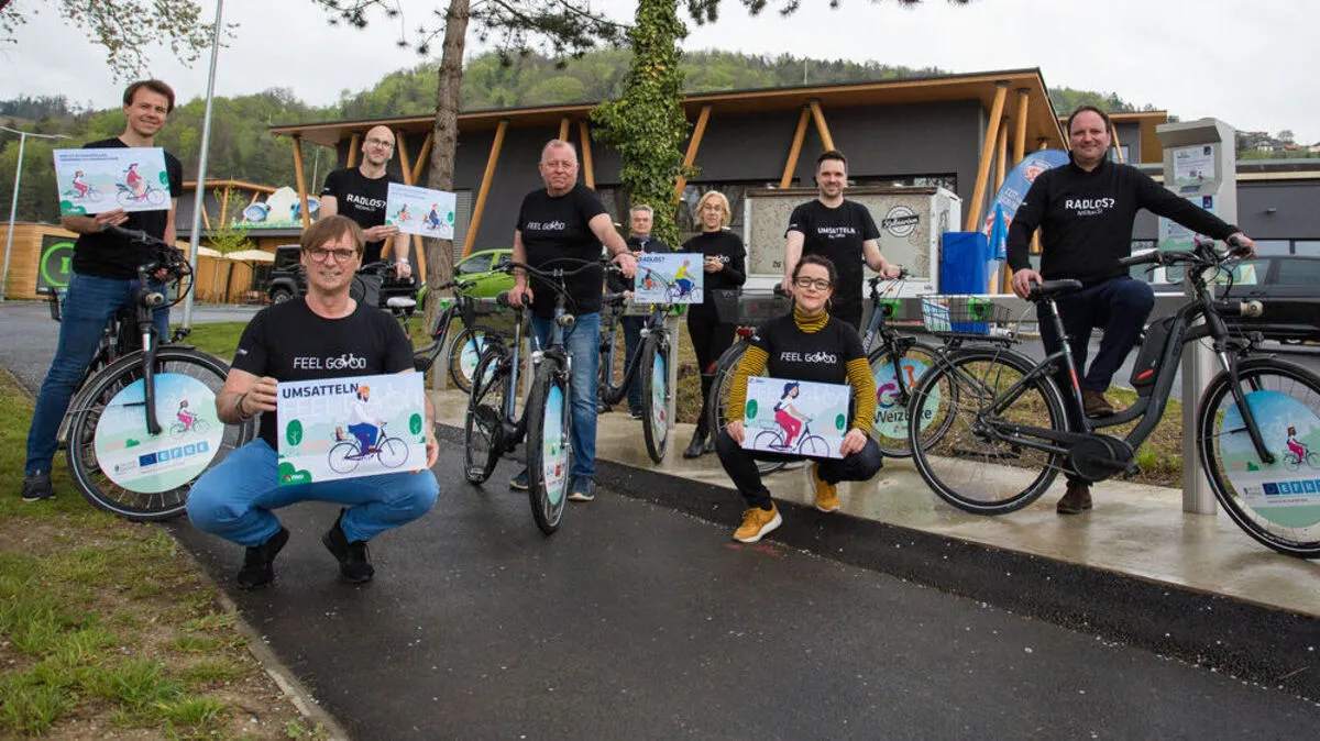 Die Verantwortlichen seitens der Stadtgemeinde bei der Präsentation der Neuerungen