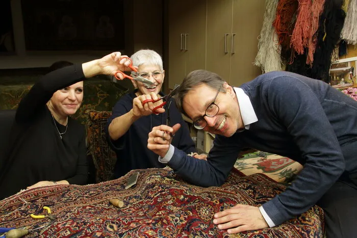 Was man gern macht, macht man gut. Und Amin Reyhani und sein Team haben sichtlich Spaß an der Arbeit. 