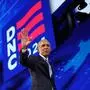 TOPSHOT - Former US President Barack Obama gestures as he walks off stage after speaking on the second day of the Democratic National Convention (DNC) at the United Center in Chicago, Illinois, on August 20, 2024. Vice President Kamala Harris will formally accept the party’s nomination for president at the DNC which runs from August 19-22 in Chicago. (Photo by CHARLY TRIBALLEAU / AFP)