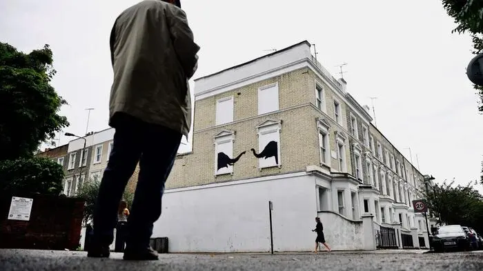 Banksy hat 2 neue Bilder in London gemacht