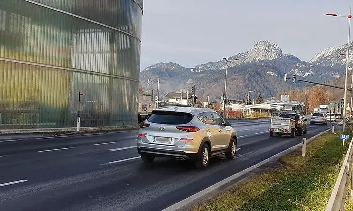 Der Verkehr in Liezen entsprach einem üblichen Montag
